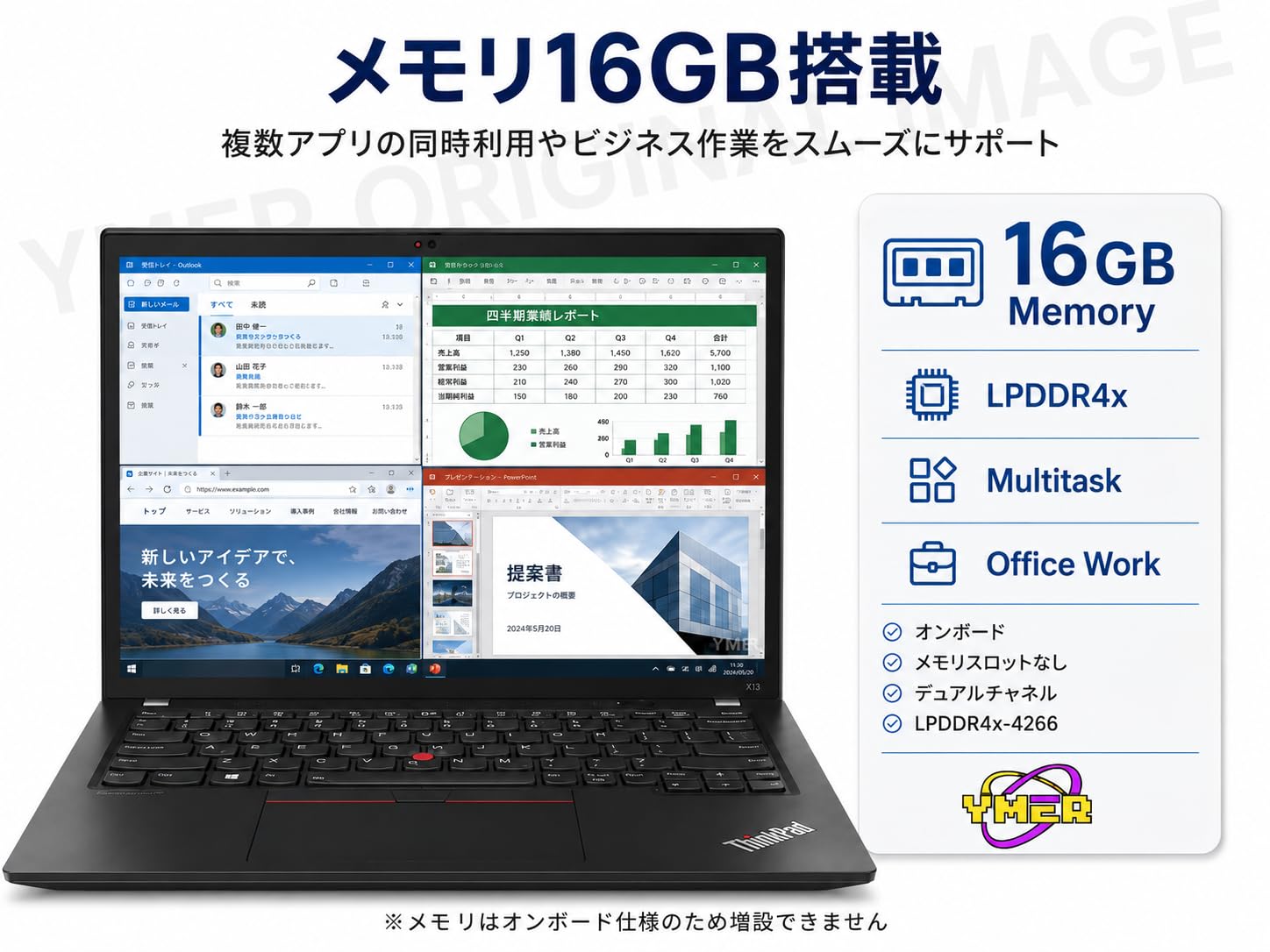 Amazon.co.jp: 【整備済み品】Lenovo ThinkPad X13 Gen 2 ノート